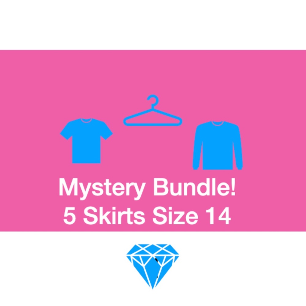 5 Women's Skirts Various Style's and Brands Size 14